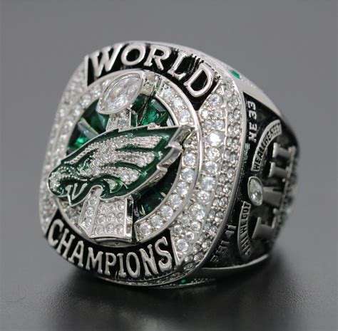 super bowl lii rings|super bowl ring real.